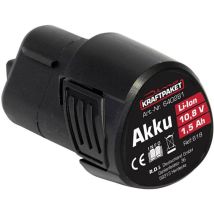 Dino Kraftpaket 640281 Akku 10,8v 1,5 Ah Für Akku-poliermaschine 640256 Batterie Pour Outil 10.8 V 1.5 Ah Li-ion R628621