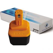 Visiodirect - Batterie pour Ryobi Paslode BID124 outillage portatif 3300mAh 12V