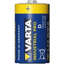 Tresice France - Varta LR20/D (Mono) (4020) - Batterie alcaline au manganèse, 1,5 v, 5 lots de 20 pièces = 100 (4008496356461)