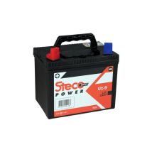 Batterie SLA 12V 23Ah 250A Polarité DROITE 195x130x183 Gamme POWERSPORT STECO Motoculture - U19SLA-D