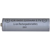 Batterie Solaire Rechargeable 18650 3.7v 2200 Mah Li-ion