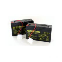 2 Batteries plomb 6V 12Ah Bateau amorceur catamaran ANATEC