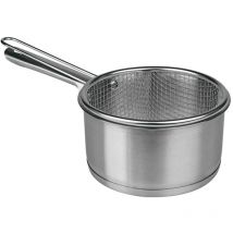 Poêle inox + panier friteuse 16 cm