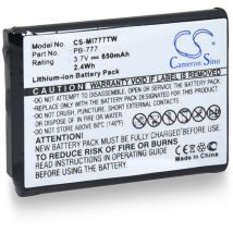 NX - Batterie talkie walkie 3.7V 650mAh - PB-777PB777