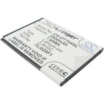 Batterie Téléphone, Smartphone, Gsm Pour Alcatel 3.8v 2000mah - Tli019b2tli020f1t - Nx