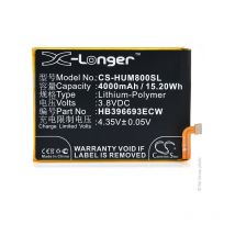 Batterie téléphone, smartphone, gsm pour Huawei 3.8V 4000mAh - HB396693ECW - NX