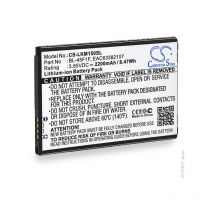 Batterie téléphone, smartphone, gsm pour lg 3.85V 2200mAh - BL-45F1FEAC63382107EA - NX