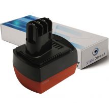 Visiodirect - Batterie type 6.25473 pour Metabo 3000mAh 12V