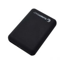 SunnyBag compact10000 Powerbank (batterie supplémentaire) 10000 mAh Li-Ion noir Affichage du statut A372302