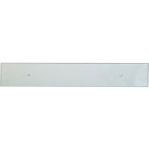 Protector de pared transparente 12 x 80 cm – Accesorio para sillas – Protección de paredes – Rodapiés de PVC