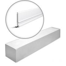 NMC - FD21-box wallstyl Noel Marquet 1 Scatola 12 pezzi Battiscopa design moderno bianco 24 m