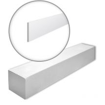 NMC - FL9-box wallstyl Noel Marquet 1 Scatola 16 pezzi Battiscopa fregio design classico senza tempo bianco 32 m