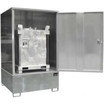 Bauer Gefahrstoff-schrank Gs-4, Abschließbar, Für Max. 1x1000l Ipc, Feuerverzinkt