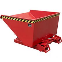 Bauer Kippbehälter 4a 1200, Lackiert, Feuerrot