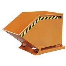 Bauer Kippmulde KK 400 – 400 l – Tragfähigkeit 300 kg – Robuste Stahlblechkonstruktion – Kippbar mit Handgriff