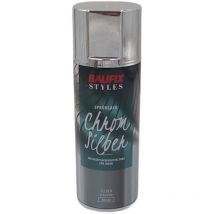 Chrom Effektlack Lackspray 400ml Farbspray Sprühdose Lack Spraydose neu - silber - Baufix
