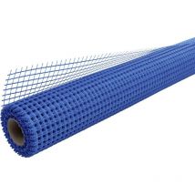 Außenputzgewebe blau, 10 m / Rolle Putzgewebe Armierungsgewbe - Baukom