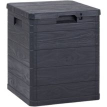 Baule contenitore multiuso da esterno antracite lucchettabile 90 Lt Toomax