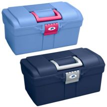 NSC - Bauletto basso porta attrezzi con vaschetta interna estraibile, portata 100 kg - Azzurro