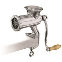 P.outillage - Baumalu - Hachoir manuel n°8 en fonte avec accessoire pâtisserie