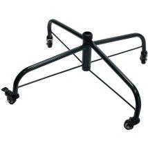 Magiedinatale - Baumbasis nur schwarze Metallbasis mit Rädern cm60
