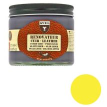 Baume cuir rénovateur jaune paille 275ml Avel