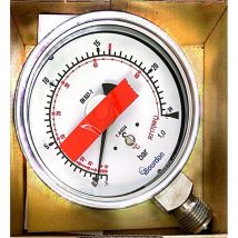 Baumer - DRC100 Industrial Pressure Gauge 25 Bar Type 811.133.300/9700
