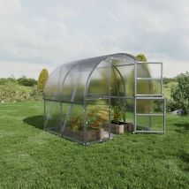 Meistro Kodas - Certifié Serre klasika baltic lt 3 x 2 m (6 m²), 6 mm avec revêtement en polycarbonate