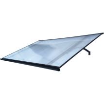 Auvent À Cadre En Aluminium Starkedach Straight T-160 7016 Avec Revêtement En Polycarbonate