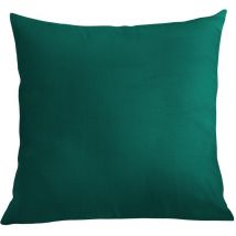 Simply - Baumwollkissenbezug 70x80, flaschengrün, einfarbig