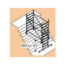 Bausatz aus aluminium fÜr quick/166-treppen