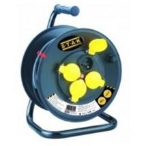 Baustellen-wickler, 4 Steckdosen, H07rn-f3g1.5mm², 40m, Nf, Ce, Ip44