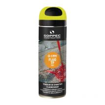 141517E Baustellenmarkierspray fluo tp leuchtgelb 500 ml - Soppec