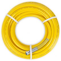 Airless Hochdruckschlauch für Farbsprühgerät » 15 Meter » 250 bar » Anschluss g 3/8 Zoll » DN10 » Heavy Duty - Bautec
