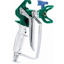 Airless-Spritzpistole für Farben & Lacken » bis zu 248 bar » nur 540 g » Anschluss g 1/4" » 4-Finger-Abzug - Bautec