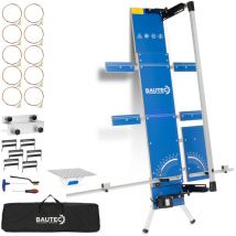 Bautec - Styroporschneider » gazelle 4 » Set inkl. 10 Schneidedrähte, Softbag, Gerüsthalterung, Schleifraspel, Styrogrips