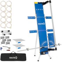 Bautec - Styroporschneider » gazelle 6 » Set inkl. 10 Schneidedrähte, Softbag, Gerüsthalterung, Schleifraspel, Styrogrips