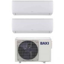Baxi - doble split inverter aire acondicionado astra serie 7+7 con lsgt40-2m r-32 wi-fi opcional 7000+7000 - nuevo
