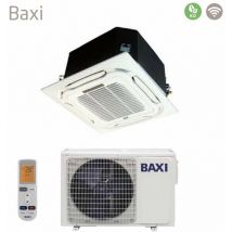 Baxi - Inverter-Kassetten-Klimagerät 24000 Btu RZGBK70 R-32 Wi-Fi Optional mit Fernbedienung und Panel enthalten - Neu