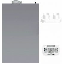 Luna Air 28 caldaia a condensazione da esterno o incasso con kit fumi sdoppiato A7736262 - Baxi