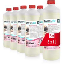 6x 1 l Baycinex Grundreiniger für Pools