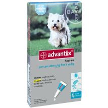 Advantix Pour Les Chiens De 4 À 10 Kg Répulsifs À Bout Portant Contre Les Moustiques Pulcas Bayer 6 Pipette