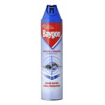 Baygon Spray Insecticide Anti-moustique 400 Ml Pour Mouches Moustiques Insectes Volants