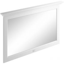 Bayswater - Flat Bathroom Mirror 1200mm Wide - Pointing White