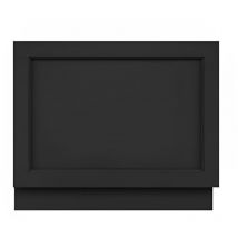 Bayswater - Matt Black mdf Bath End Panel 560mm h x 700mm w