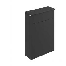 Bayswater - Matt Black wc Toilet Unit 550mm Wide