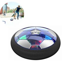 Coavas - Baztoy Air Power Soccer Goal Set, Rechargeable Kids Toy, Soccer Ball with Inflatable Ball, Basketball, led Light, Christmas Gifts, Indoor