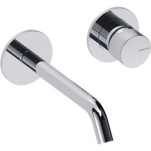 Bäder Boutique - sanycces loop k ColdOpen Wand-Waschtischarmatur Unterputz mit 18 cm Ausladung inkl. Unterputz-Einbaukörper, chrom