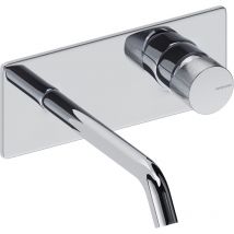 Bäder Boutique - sanycces loop k ColdOpen Wand-Waschtischarmatur Unterputz mit 18 cm Ausladung, chrom glänzend