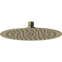 Sanycces - loop Rain Kopfbrause 25 cm, gold gebürstet